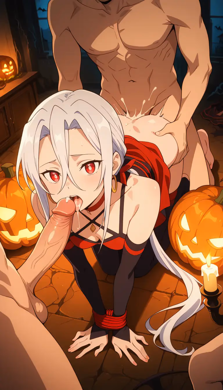 Sophie going dirty on halloween | Izetta: The Last Witch — Sophie from Izetta: The Last Witch by haremuto (12/14)