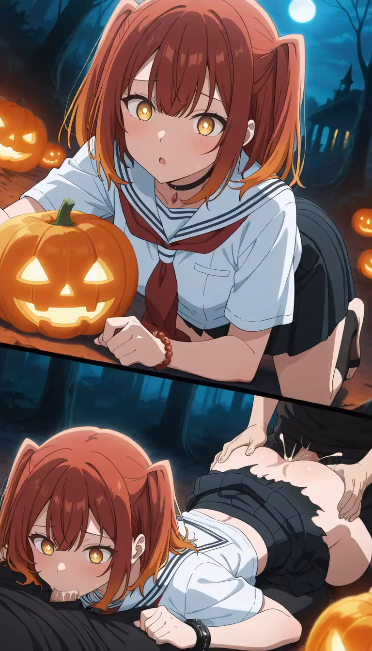 Miko Yashiro earning her treats on halloween | This Monster Wants to Eat Me — Miko Yashiro from This Monster Wants to Eat Me by haremuto (6/15)