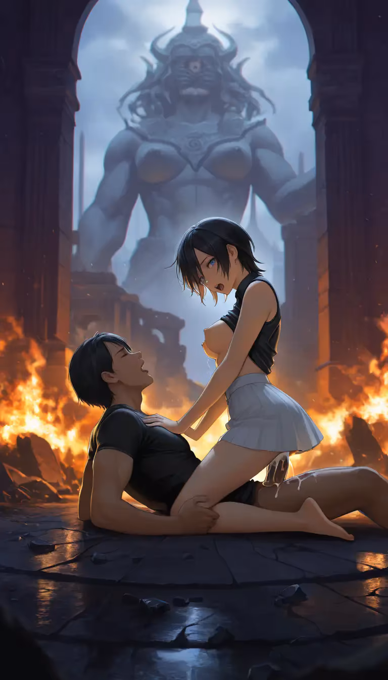 Xion erotic Adventure at mystical temple | Kingdom Hearts — Xion from Kingdom Hearts by haremuto (13/14)