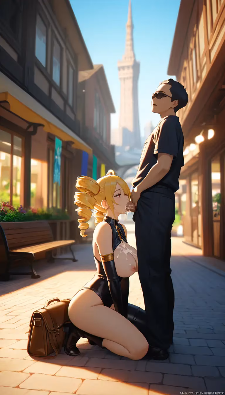 Annie's quick Hookup in Public | Pokemon Heroes: Latios & Latias — Annie from Pokémon by haremuto (15/15)