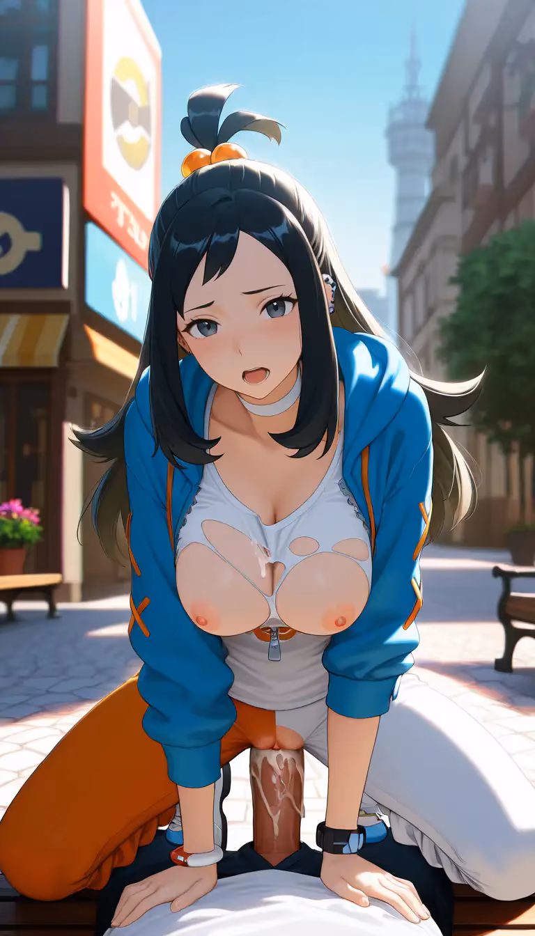 Lida fucks random guy in town | Pokemon Legends Z-A — Lida from Pokémon by haremuto (6/15)