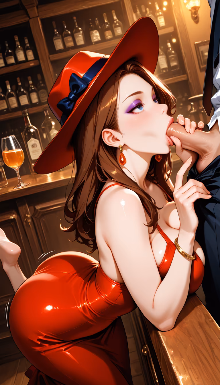 Pauline couldn't resist seducing stranger at the bar | Mario & Donkey Kong — Pauline from Mario by momochan (4/15)