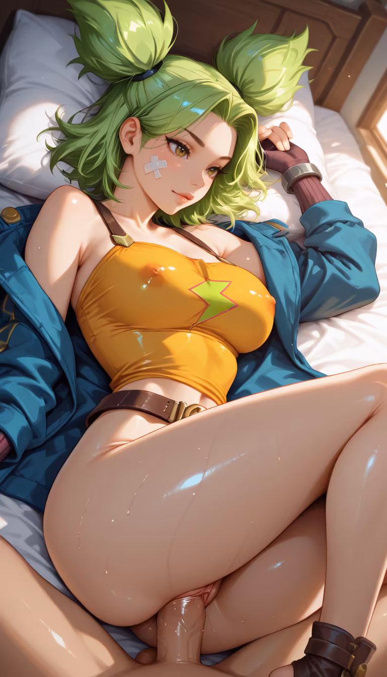 Zeri fucks her Support — Zeri from League of Legends by haremuto (7/13)