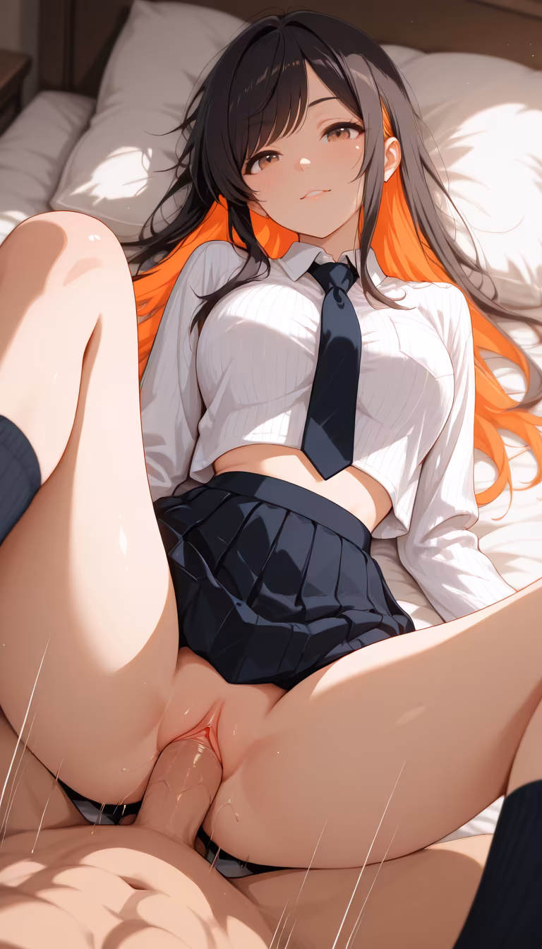 Shinobu Uzuki gets her teen pussy drilled — Shinobu Uzuki from Tune In to the Midnight Heart by haremuto (4/15)