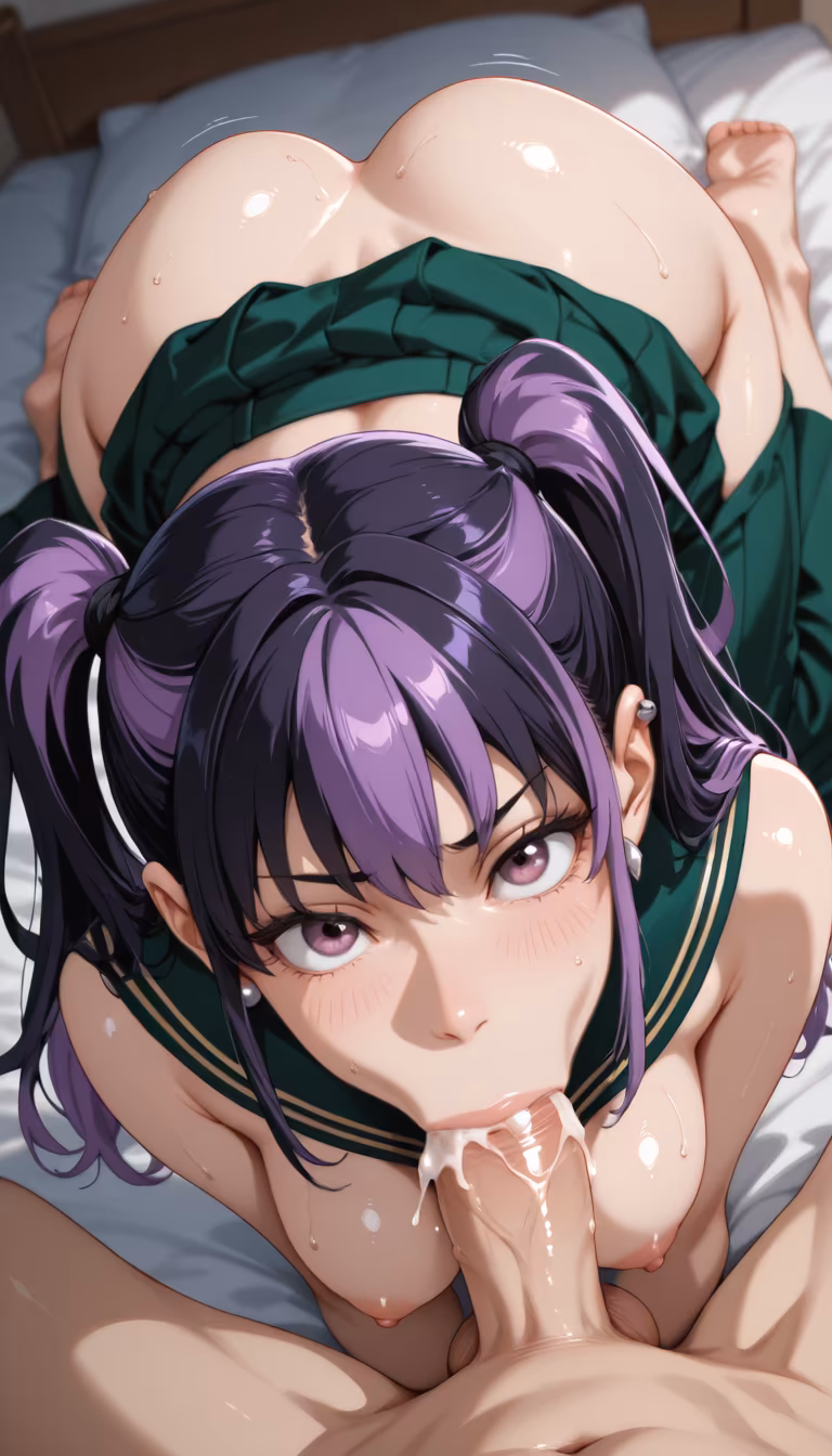 Waifu Kiyomi Urusugawa loves cum — Kiyomi Urusugawa from Dead Account by haremuto (11/13)